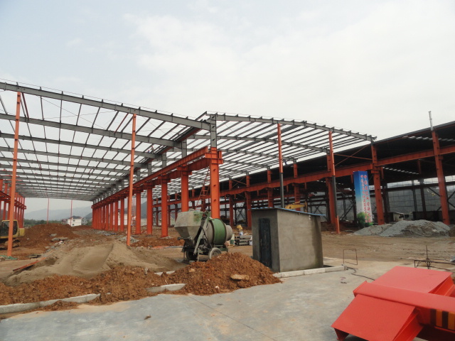 Steel Framed Buildings /  Industrial Steel Buildings For Steel Warehouse And Showroom