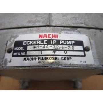 NACHI Ireland  Fujikoshi Corp, Type :IPH-4A-32-E-20 Hydraulic Pump working before removal