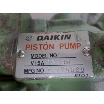 DAIKIN Germany  PUMP V15A1R-80 V15AIR-80 VI5AIR-80, M15A1-3-40 M15AI-3-40 MI5AI-3-40 John