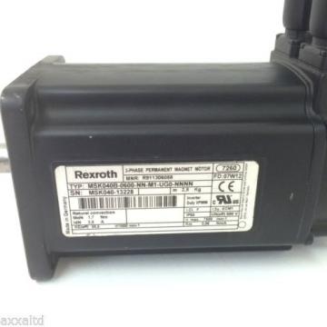 Servo Guadeloupe  Motor MSK040B0600NNM1UG0NNNN Rexroth MSK040B-0600-NN-M1-UG0-NNNN