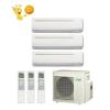 9k Liberia  + 18k + 18k Btu Daikin Tri Zone Ductless Wall Mount Heat Pump AC