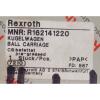 1 Origin REXROTH MNR:R162141220 BALL CARRIAGE LINEAR BEARING NIB