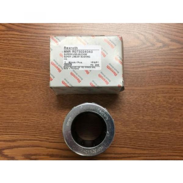 Origin REXROTH SUPER LINEAR BUSHING KBSH-40-DD PN# R073024040 #2 image