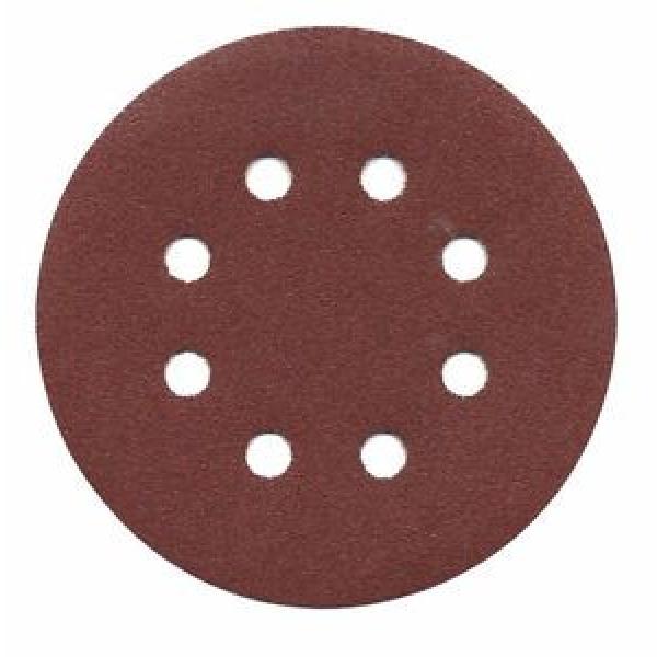 BOSCH Kenya  SR5R105 5&#034; 100 Grit Hook and Loop Discs, 8-Hole - 50 pack #1 image