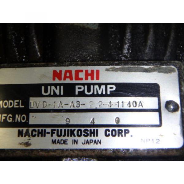 Nachi Lesotho  Variable Vane Pump Motor_VDR-1B-1A3-1146A_LTIS85-NR_UVD-1A-A3-2.2-4-1140A #8 image