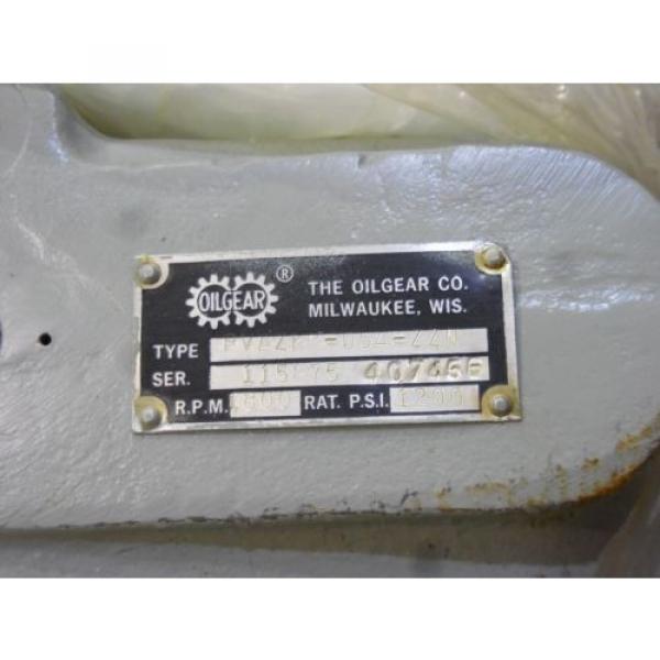 RX-1726, Jordan  REMANUFACTURED OILGEAR CO. PVAZKM-054-ZZN HYDRAULIC PUMP #7 image