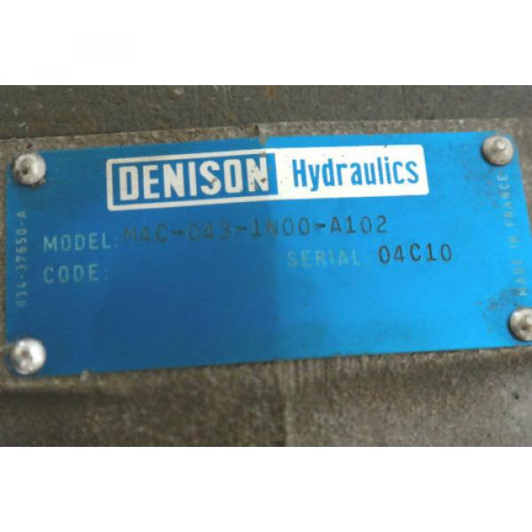 DENISON Algeria  HYDRAULICS M4C-043-1N00-A102 M4 HYDRAULIC VANE MOTOR M4C0431N00A102 #4 image