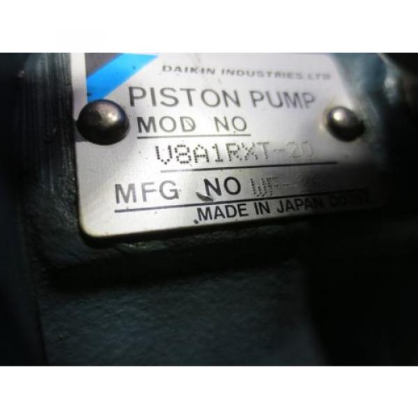 DAIKIN Gibraltar  PISTON PUMP V8A1RXT-20 WF-26 #4 image