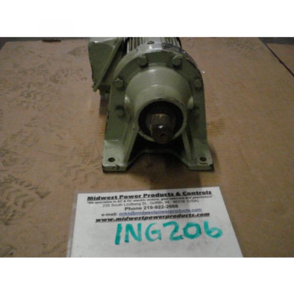 Sumitomo Cyclo gearmotor CNHMS-05-4095YC-29, 292 rpm, 29:1, 5hp, 230/460,inline #2 image