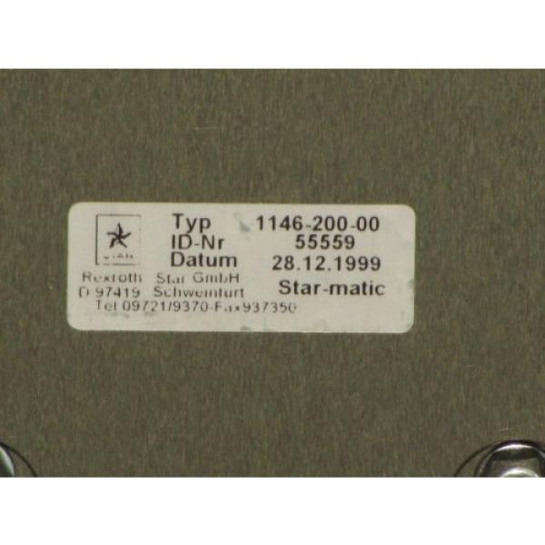 REXROTH MANNESMANN LINEAR SLIDE PART# 1146-200-00  LINEARMODUL MRK 25-145 -Origin- #5 image