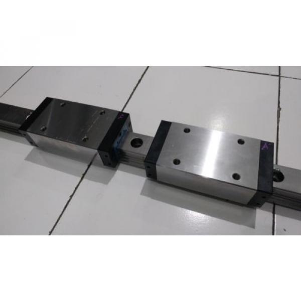 Linear motion guide set R162341210 rail length 1150mm Rexroth #3 image