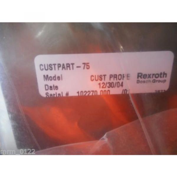 Rexroth Linear Slide 73#034; Total Length Shaft 11/16#034; OD 1-1/2#034; Length amp; Ball Screw #5 image