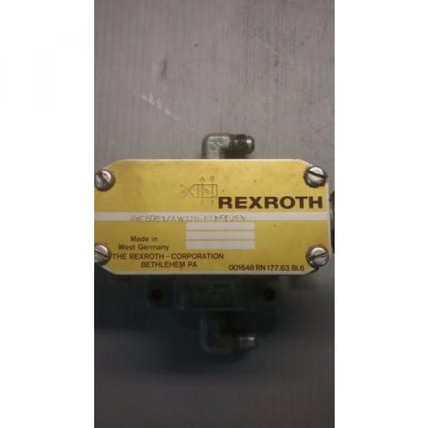 Rexroth 4WE6D51/AW120-60N9D/5V Directional Valve _ 4WE6D51AW12060N9D5V #4 image