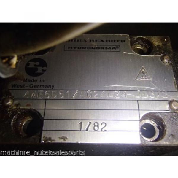 Rexroth 4WE6D51/AG24NZA-J03/2 Directional Valve 4WE6D51AG24NZAJ032 #5 image