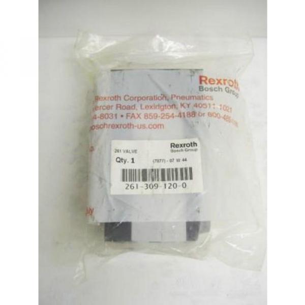 TM-2287, REXROTH 261-309-120-0 PNEUMATIC SOLENOID ISO VALVE #2 image