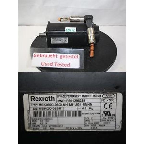 Rexroth St. Lucia  MSK050C-0600-NN-M1-UG1-NNNN SERVOMOTOR SERVOMOTOR #1 image