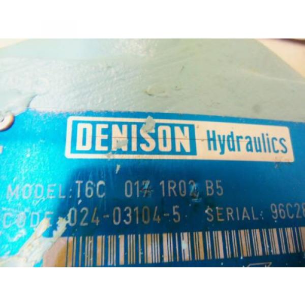 DENISON Chile  T6C-014-1R01-B5 MOTOR USED #4 image