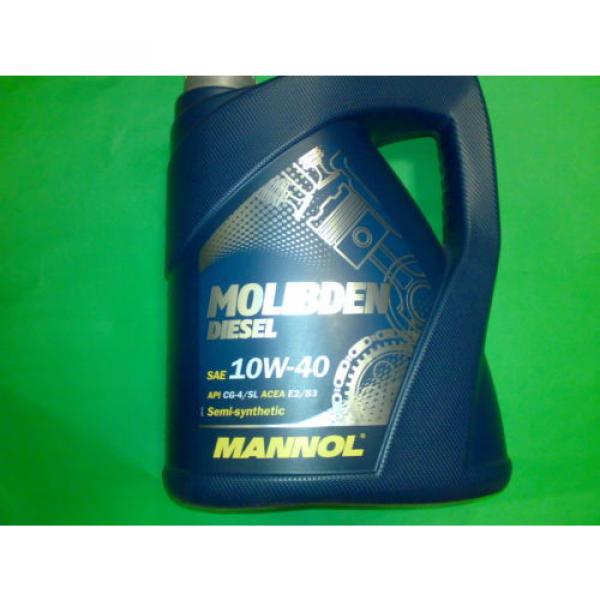 8L Lebanon  MANNOL Molibden Diesel 10W-40 API CG-4/CF-4/SJ Motoröl Öl 10W40 ACEA E2/B3/A2 #3 image