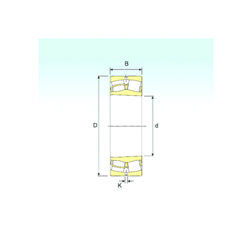 22312 KVA ISB Spherical Roller Bearings #1 image