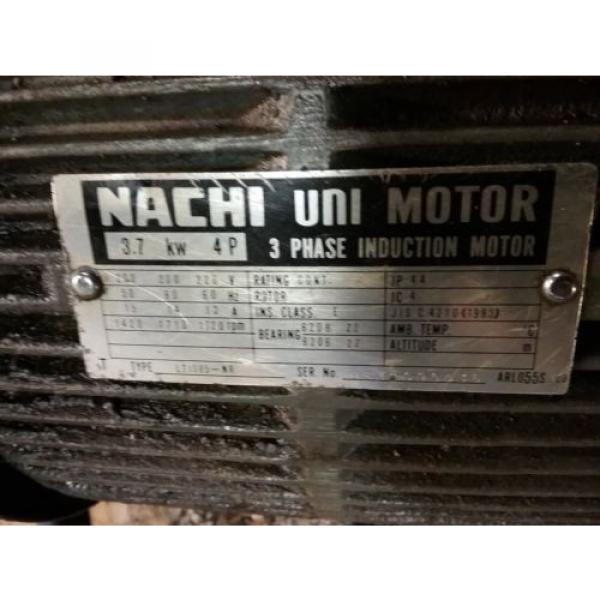 Nachi Haiti  Variable Vane Pump Motor_VDC-2B-1A3-GU1588_LTIS85-NR_UVD-2A-A3-3.7-4-1188A #3 image