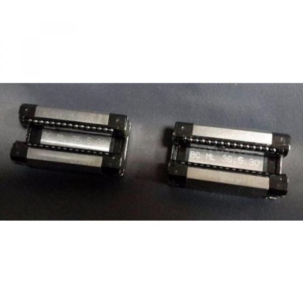 Rexroth N NR 7210 Linear Slide Rail 6-1/4#034; w/ Block R201119330 Lot of 2 #4 image